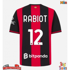AC Milan Adrien Rabiot #12 Replica Home Stadium Shirt 2026-27 Short Sleeve
